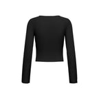 Only Black Viscose Sweatshirt