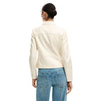 Desigual Beige Polyester Full-Length Jacket