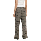 Desigual Gray Polyester Casual Pants