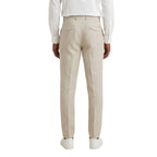 Gianni Lupo Beige Linen Casual Pants