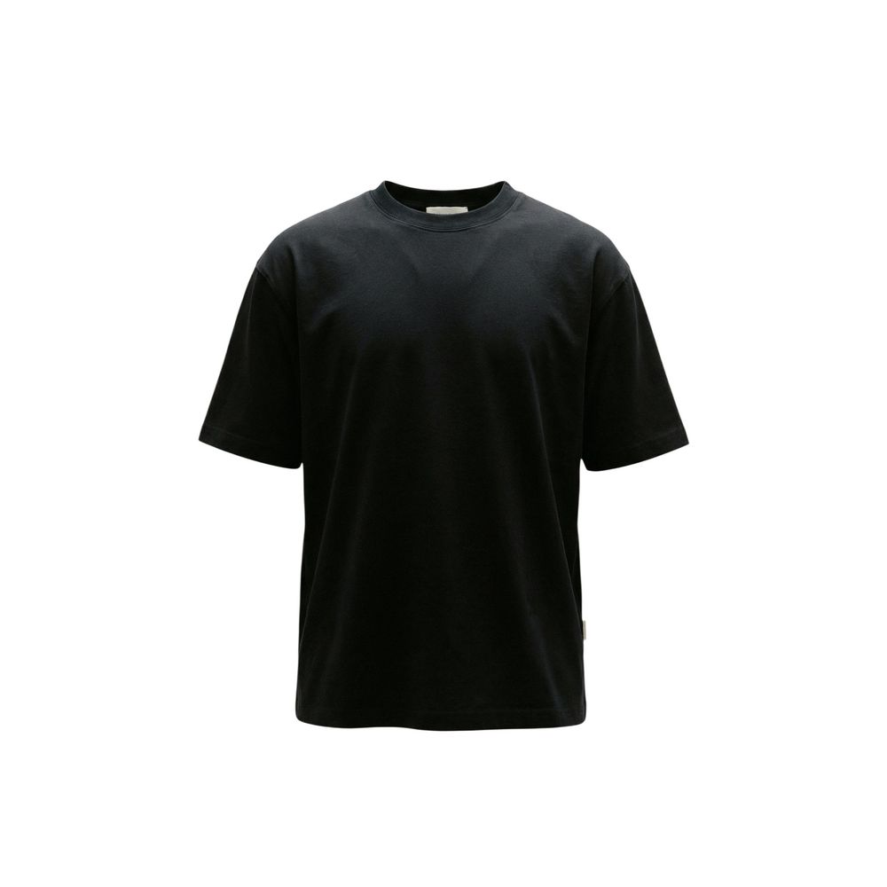 Gianni Lupo Black Cotton T-Shirt