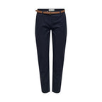Jacqueline De Yong Blue Cotton Chino Pants