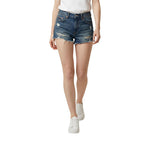 Tommy Hilfiger Jeans Blue Recycled Cotton Short And Mini Shorts