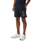 EA7 Emporio Armani Blue Cotton Bermuda Shorts