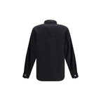 Versace Black Wool Oves Aries Shirt