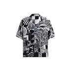 Versace Black Silk Shortsleeve Shirt