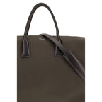Saint Laurent Brown Calf Leather Bos Taurus Luggage And Travel