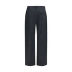 Khaite Gray Wool Oves Aries Dress Pants