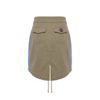 Philipp Plein Blue Cotton Women Skirt