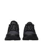 Versace Black Fabric Athletic Sneakers