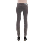 Jacob Cohen Gray Cotton Women Jeans