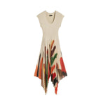 Desigual Beige Polyester Long Dress