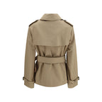 Burberry Beige Cotton Coat