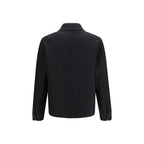 Burberry Black Wool Oves Aries Full-Length Jacket