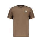 The North Face Brown Cotton Men's T-Shirt