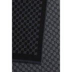 Gucci Black Wool Oves Aries Scarf