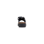 Liu Jo Black Leather Platform Sandals