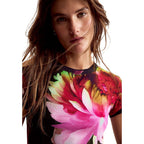 Desigual Blue Cotton T-Shirt