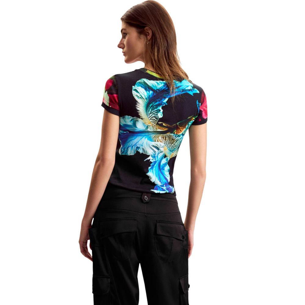 Desigual Blue Cotton T-Shirt