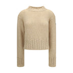 Moncler Beige Alpaca Vicugna Pacos Turtleneck