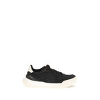 Moncler Black Polyamide Athletic Sneakers