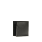 Prada Black Calf Leather Bos Taurus Wallet