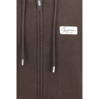 Jacquemus Brown Cotton Sweatshirt