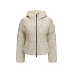 Moose Knuckles Beige Goose Down Full-Length Jacket