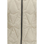 Moose Knuckles Beige Goose Down Full-Length Jacket