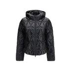 Moose Knuckles Black Goose Down Full-Length Jacket