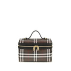 Burberry Brown Cotton Shoulder Bag