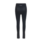 Balenciaga Black Viscose Leggings