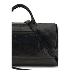 Balenciaga Black Lamb Ovis Aries Shoulder Bag