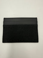 Gucci GUCCI GG Canvas Black Cardholder