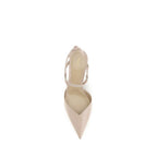 Fendi Beige Calf Leather Bos Taurus Pumps