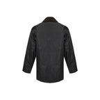 Barbour Black Cotton Full-Length Jacket