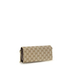 Gucci Beige Fabric Wallet