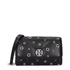 Tory Burch Black Leather Clutch Bag