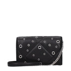 Tory Burch Black Leather Clutch Bag