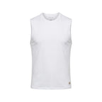 Calvin Klein Jeans White Cotton Tank Tops
