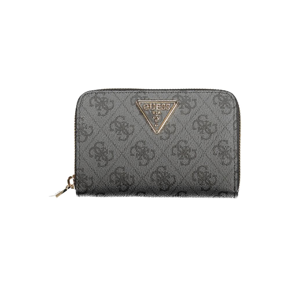 Guess Jeans Black Polyurethane Women Wallet