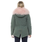 Mr&Mrs Italy Green Cotton Women Jacket