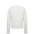 Mr&Mrs Italy White Cotton Women Jacket