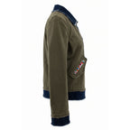 Mr&Mrs Italy Green Cotton Women's Jacket