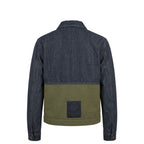 Mr&Mrs Italy Blue Cotton Mens Jacket