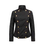 Mr&Mrs Italy Black Cotton Women Jacket