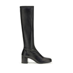 Prada Black Lamb Ovis Aries Ankle Boots