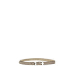 Our Legacy Brown Calf Leather Bos Taurus Thin Belt