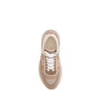 Chloé Beige Nylon Athletic Sneakers