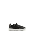 Axel Arigato Black Nubuc Leather Athletic Sneakers
